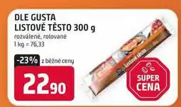 Trefa DLE GUSTA LISTOVÉ TĚSTO 300 g nabídka