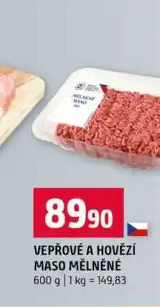 Terno Mleté maso vepřové a hovězí 600g nabídka