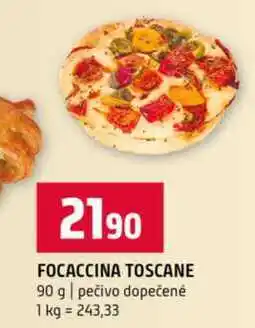 Terno FOCACCINA TOSCANE 90 g pečivo dopečené nabídka