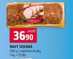 Terno RAVY SEKANÁ 500 g vybrané druhy nabídka