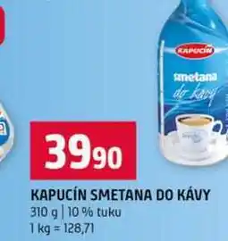 Terno Kapucín Smetana do kávy 310g nabídka
