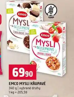 Terno EMCO MYSLI KRUPAVÉ 340 g vybrané druhy nabídka
