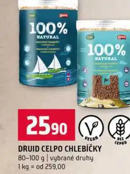 Terno DRUID CELPO CHLEBÍČKY 80-100 g vybrané druhy nabídka