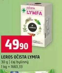 Terno LEROS OČISTA LYMFA 30 g čaj bylinný nabídka