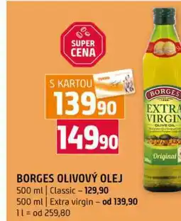 Terno BORGES OLIVOVÝ OLEJ 500 ml Classic 500 ml Extra virgin nabídka