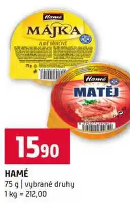 Terno HAMÉ 75 g vybrané druhy nabídka