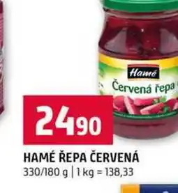 Terno HAMÉ ŘEPA ČERVENÁ 330/180 g nabídka