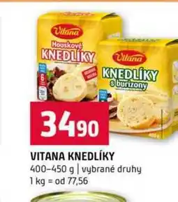 Terno VITANA KNEDLÍKY 400-450 g vybrané druhy nabídka