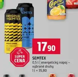 Terno SEMTEX 0,5l energetický nápoj vybrané druhy nabídka
