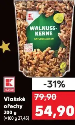 Kaufland Vlašské ořechy nabídka