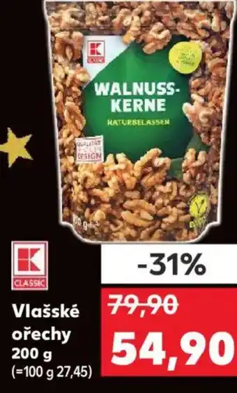 Kaufland Vlašské ořechy nabídka