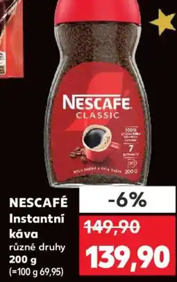Kaufland NESCAFÉ Instantní Κάνα nabídka