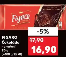 Kaufland FIGARO Čokoláda na vaření nabídka