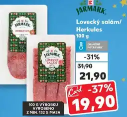 Kaufland Lovecký salám/ Herkules nabídka