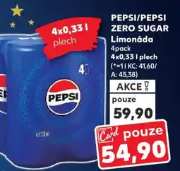 Kaufland PEPSI/PEPSI ZERO SUGAR Limonáda nabídka
