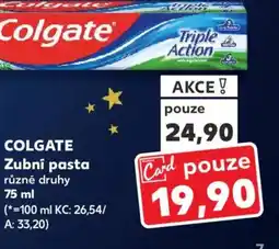 Kaufland COLGATE Zubní pasta nabídka