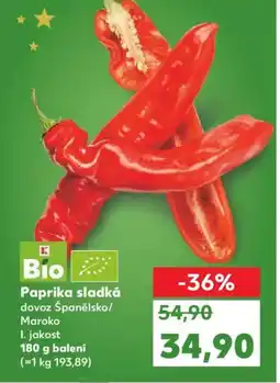 Kaufland Paprika sladká nabídka
