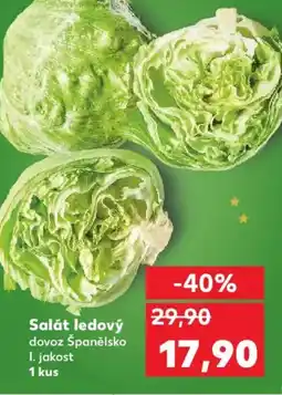 Kaufland Salát ledový nabídka