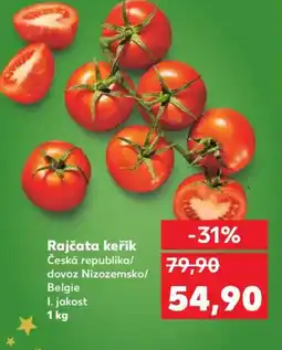 Kaufland Rajčata keřík nabídka