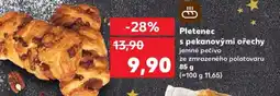 Kaufland Pletenéc s pekanovými ořechy nabídka