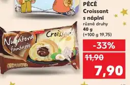 Kaufland PÉCÉ Croissant s náplní nabídka