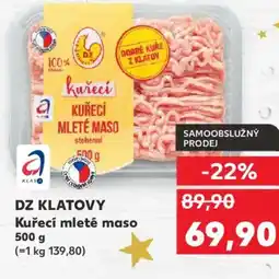 Kaufland DZ KLATOVY Kuřecí mleté maso nabídka