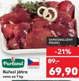 Kaufland Kuřecí játra nabídka