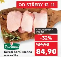 Kaufland Kuřecí horní stehna nabídka