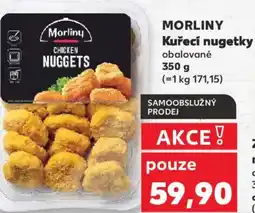Kaufland MORLINY Kuřecí nugetky nabídka