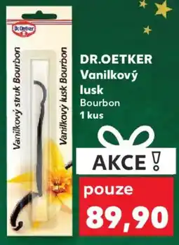 Kaufland DR.OETKER Vanilkový lusk Bourbon nabídka