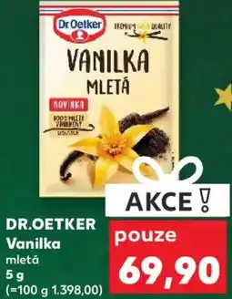 Kaufland DR.OETKER Vanilka mletá nabídka