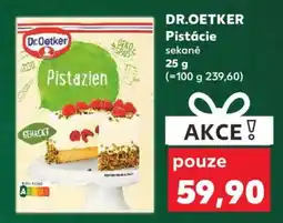 Kaufland DR.OETKER Pistácie sekané nabídka