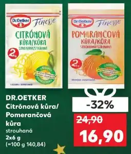 Kaufland DR.OETKER Citrónová kůra/ Pomerančová kůra nabídka