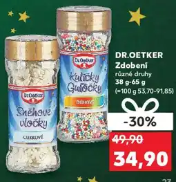 Kaufland DR.OETKER Zdobení nabídka