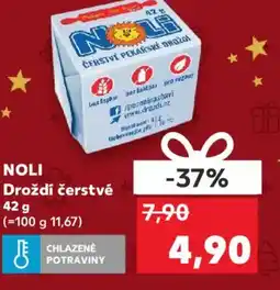 Kaufland NOLI Droždí čerstvé nabídka