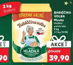 Kaufland BABIČČINA VOLBA hladká/ polohrubá nabídka
