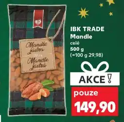 Kaufland IBK TRADE Mandle celé nabídka