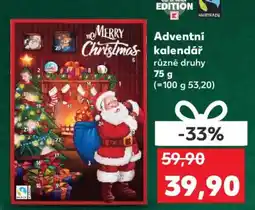 Kaufland Adventní kalendář nabídka