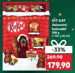 Kaufland KIT KAT Adventní kalendář nabídka