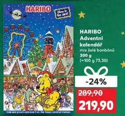Kaufland HARIBO Adventní kalendář nabídka