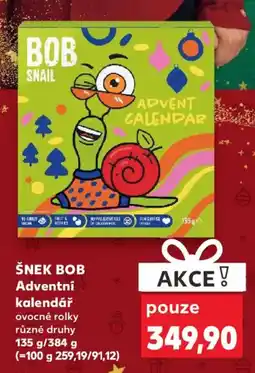 Kaufland ŠNEK BOB Adventní kalendář nabídka