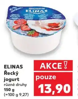 Kaufland ELINAS Řecký jogurt nabídka