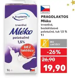 Kaufland PRAGOLAKTOS Mléko nabídka