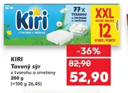 Kaufland KIRI Tavený sýr nabídka