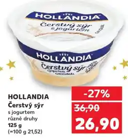 Kaufland HOLLANDIA Čerstvý sýr nabídka