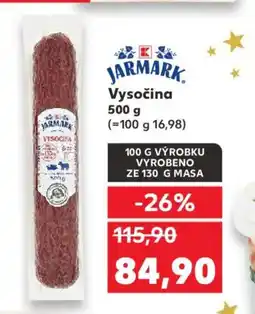 Kaufland Vysočina nabídka