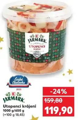 Kaufland Utopenci krájení nabídka