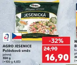 Kaufland AGRO JESENICE Polévková směs jemná nabídka