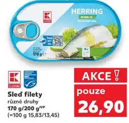 Kaufland Sled filety nabídka