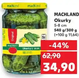 Kaufland MACHLAND Okurky nabídka
